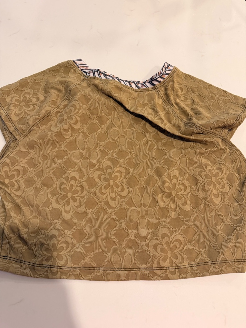Free people cropped swim top size XL - Picture 2 of 2